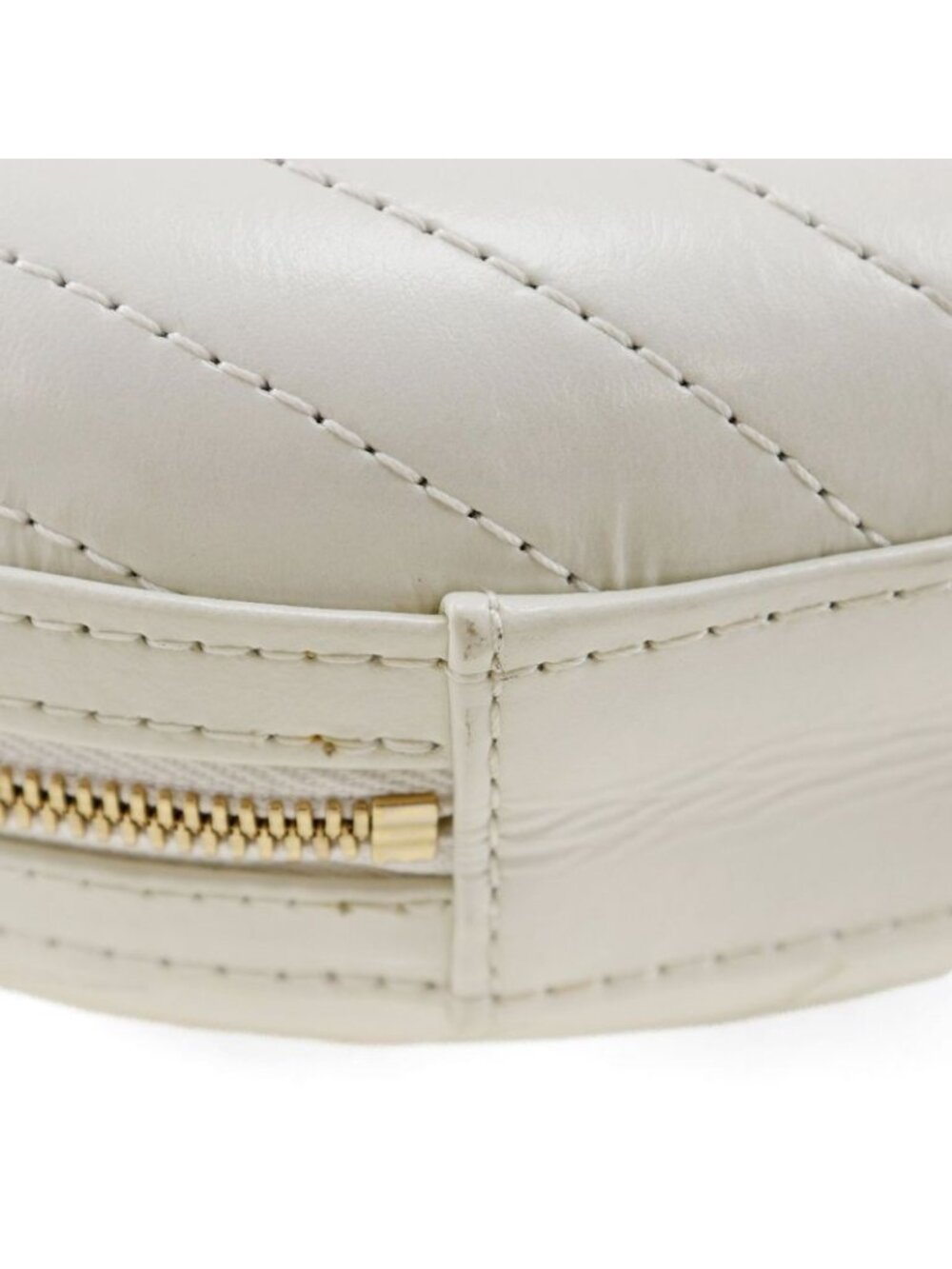 Chanel Chain Shoulder LA Pausa Calf White Bag - Picture 4 of 10